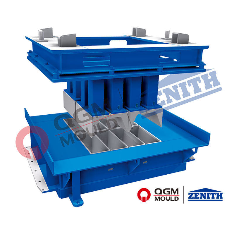 Molde para máquina de tijolos