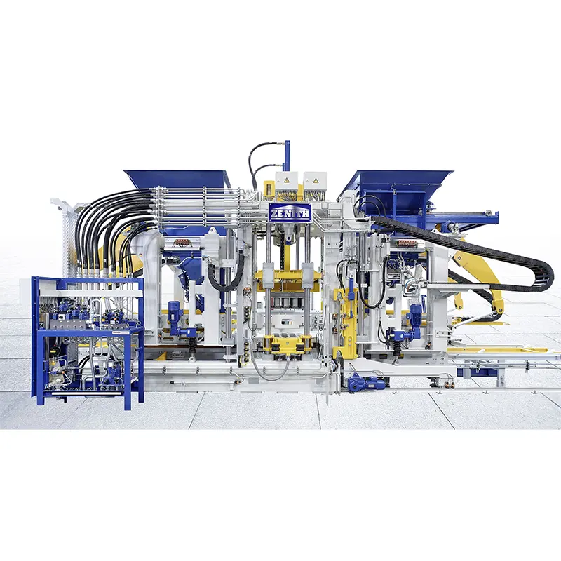 Máquina automática para fazer blocos de concreto